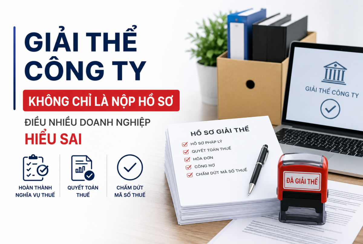 Giải thể công ty không chỉ là nộp hồ sơ